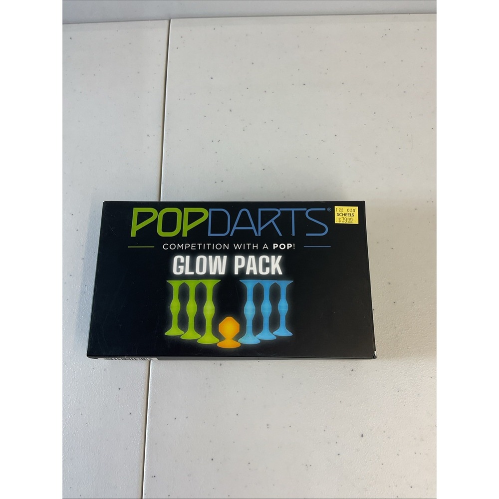 New Old Stock - Pop‎ Darts Blue Green, Indoor Outdoor Tossing, Family Game